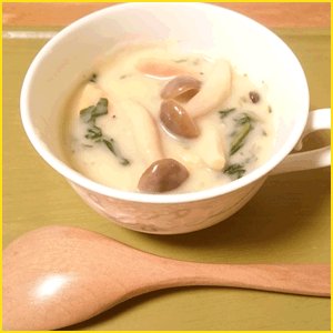 きのこスープ|たまごやシチューにも